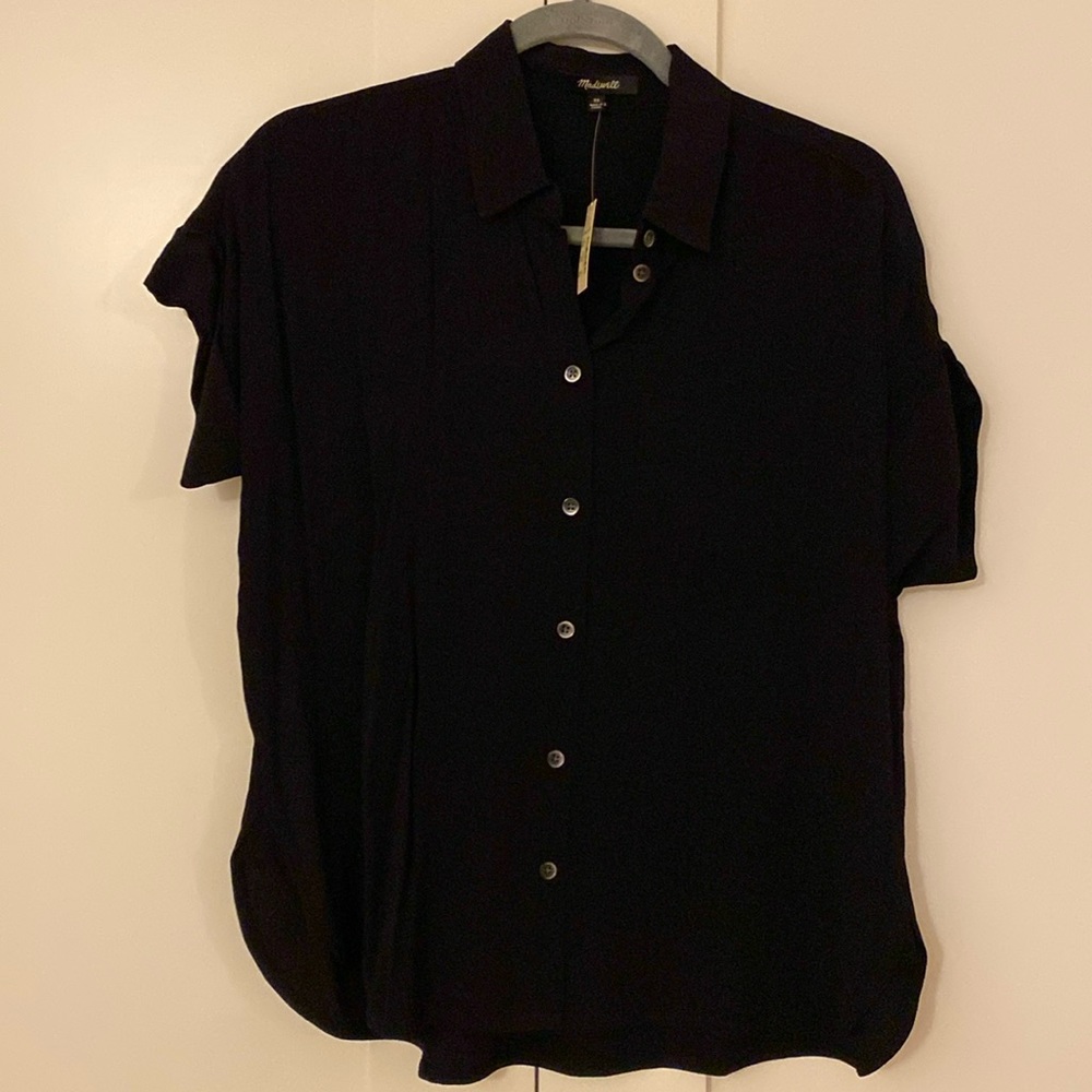 Brand new, with tags Madewell short sleeved collared shirt